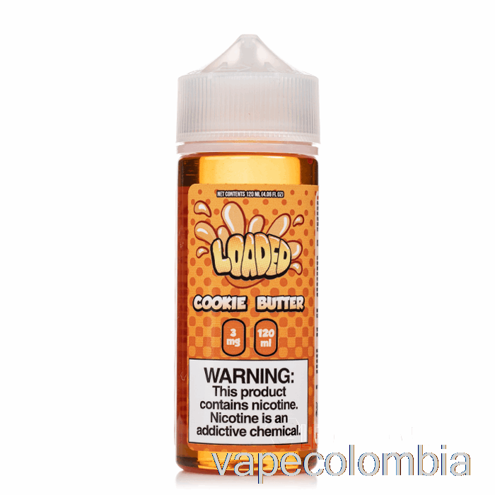 Vape Recargable Cookie Butter - E-líquido Cargado - Despiadado - 120ml 0mg